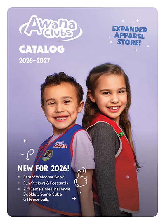 Awana Clubs Catalog, new for 2026!