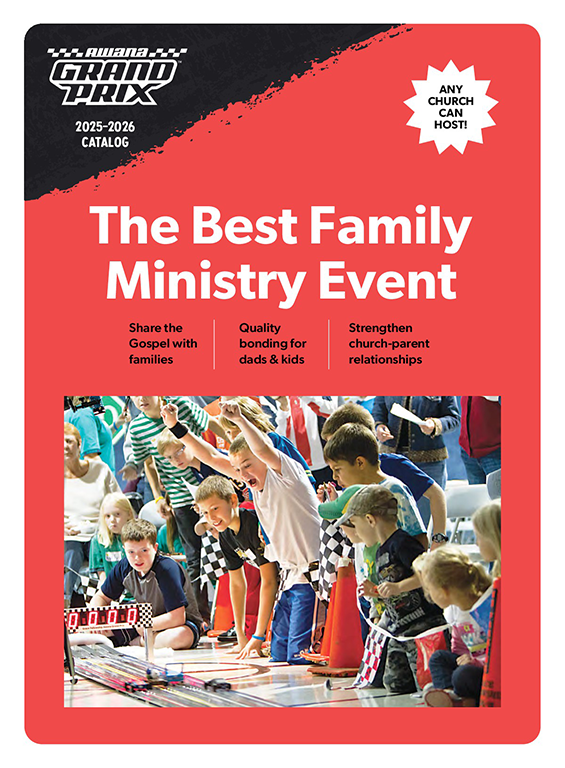 Awana Grand Prix 2025-2026 Catalog - The Best Family Ministry Event
