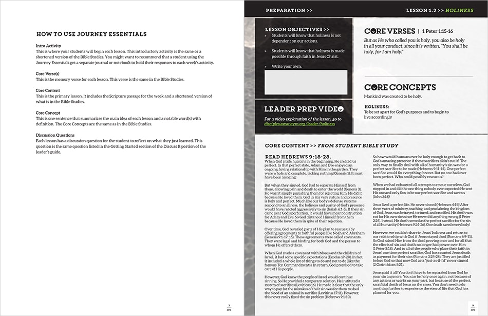Introduction and Sample Lesson page 9