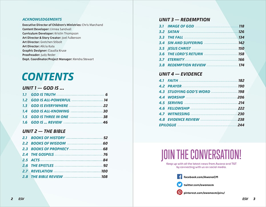 Table of Contents