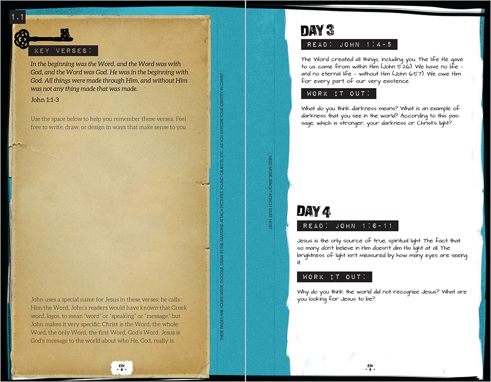 Sample Lesson page 8 and 9