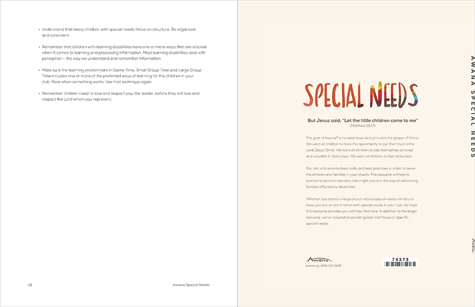 Sample Chapter page 18 and Back Cover
