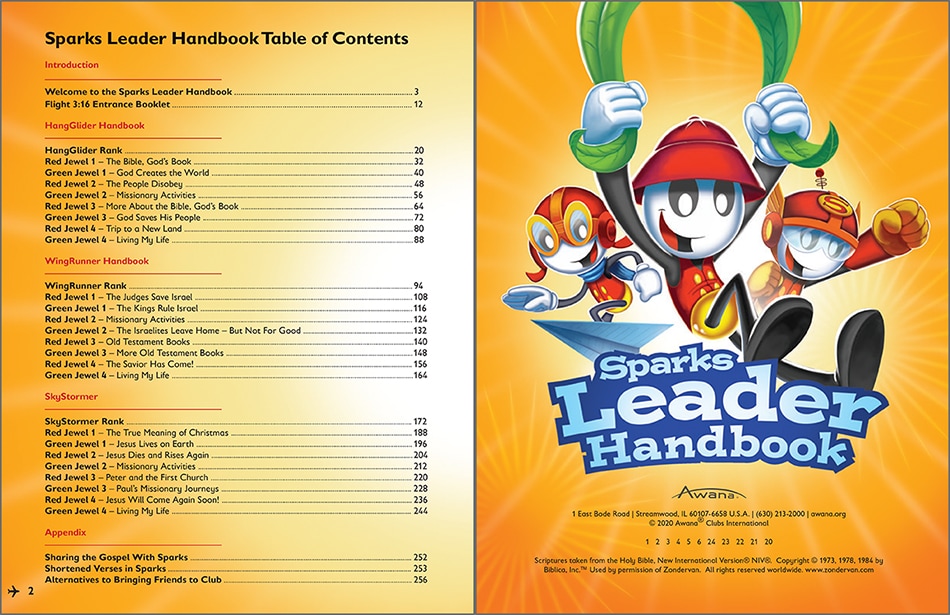 Table of Contents and Copyright